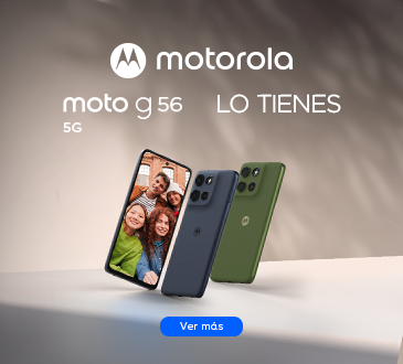 Conoce el nuevo motorola G56, solo en altice