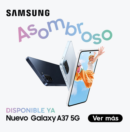 Conoce el nuevo y asombroso Samsung Galaxy A37. Disponible en altice.
