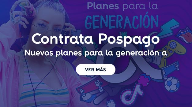 Contrata Pospago nuevos planes para generación a ver más